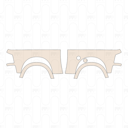 Voorgesneden PPF RAM Trucks 2500 Crew Cab Limited Longhorn 2026
