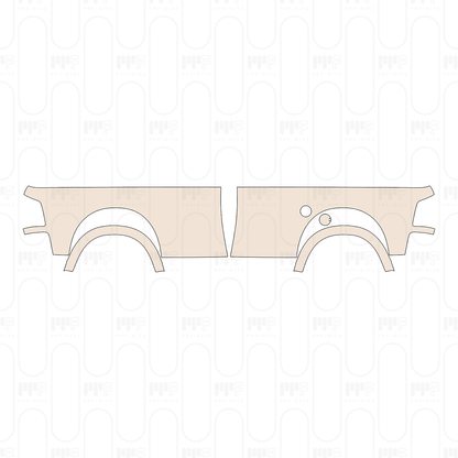 Voorgesneden PPF RAM Trucks 2500 Crew Cab Limited Longhorn 2026