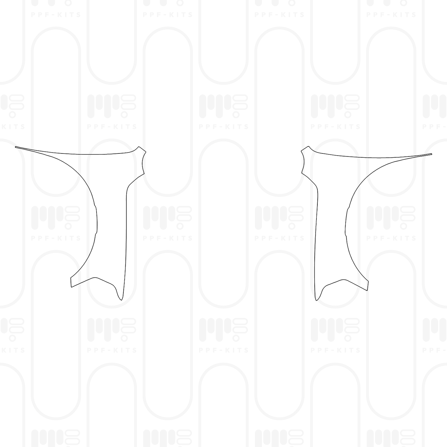 Voorgesneden PPF RAM Trucks 2500 Crew Cab Power Wagon 2025