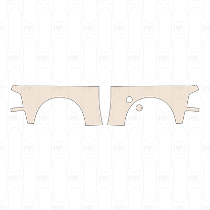 Voorgesneden PPF RAM Trucks 2500 Crew Cab Rebel 2026