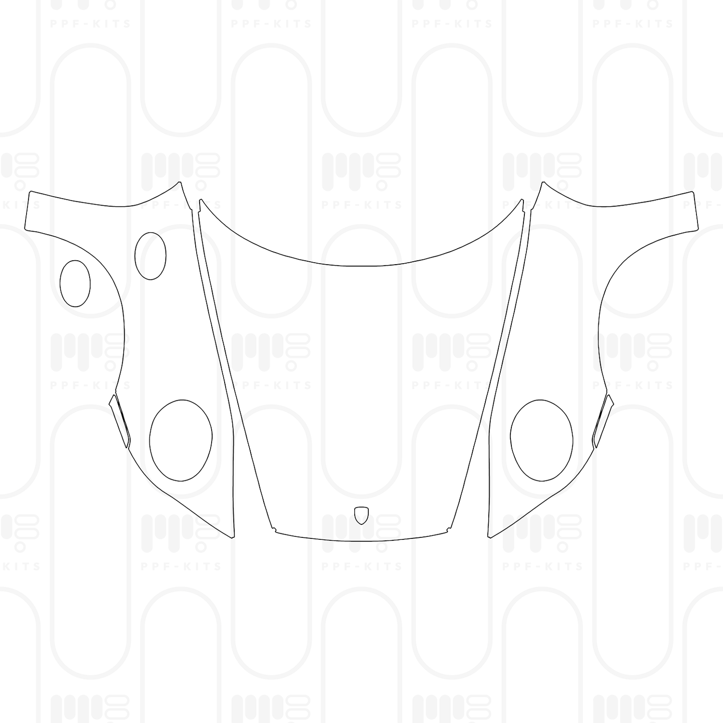 Voorgesneden PPF Porsche 911 Carrera S Coupe 2026