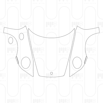 Voorgesneden PPF Porsche 911 Carrera S Coupe 2026