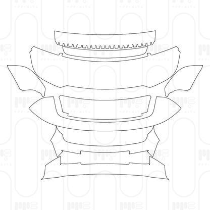 Voorgesneden PPF Porsche 911 Carrera S Coupe 2026