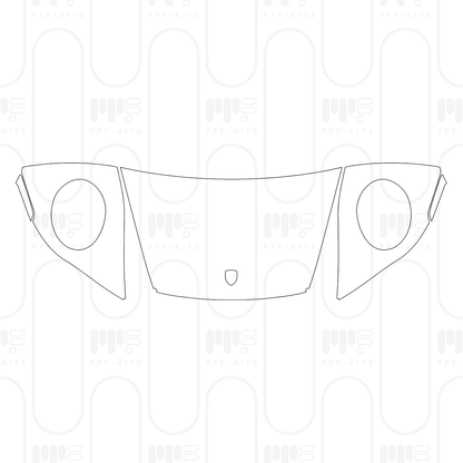 Voorgesneden PPF Porsche 911 Turbo S Cabriolet 2026