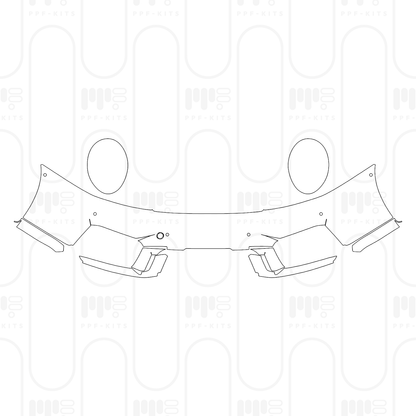 Voorgesneden PPF Porsche 911 Carrera 4 GTS Cabriolet 2026