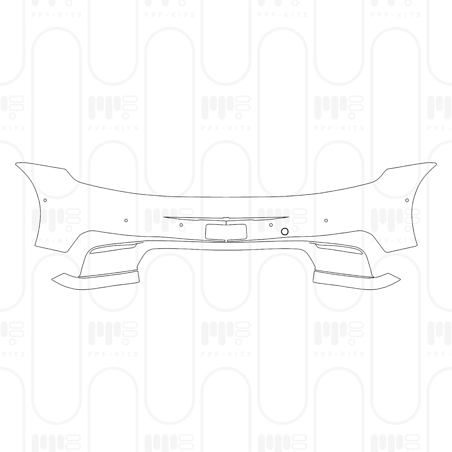 Voorgesneden PPF Porsche 911 Carrera 4 GTS Cabriolet 2026