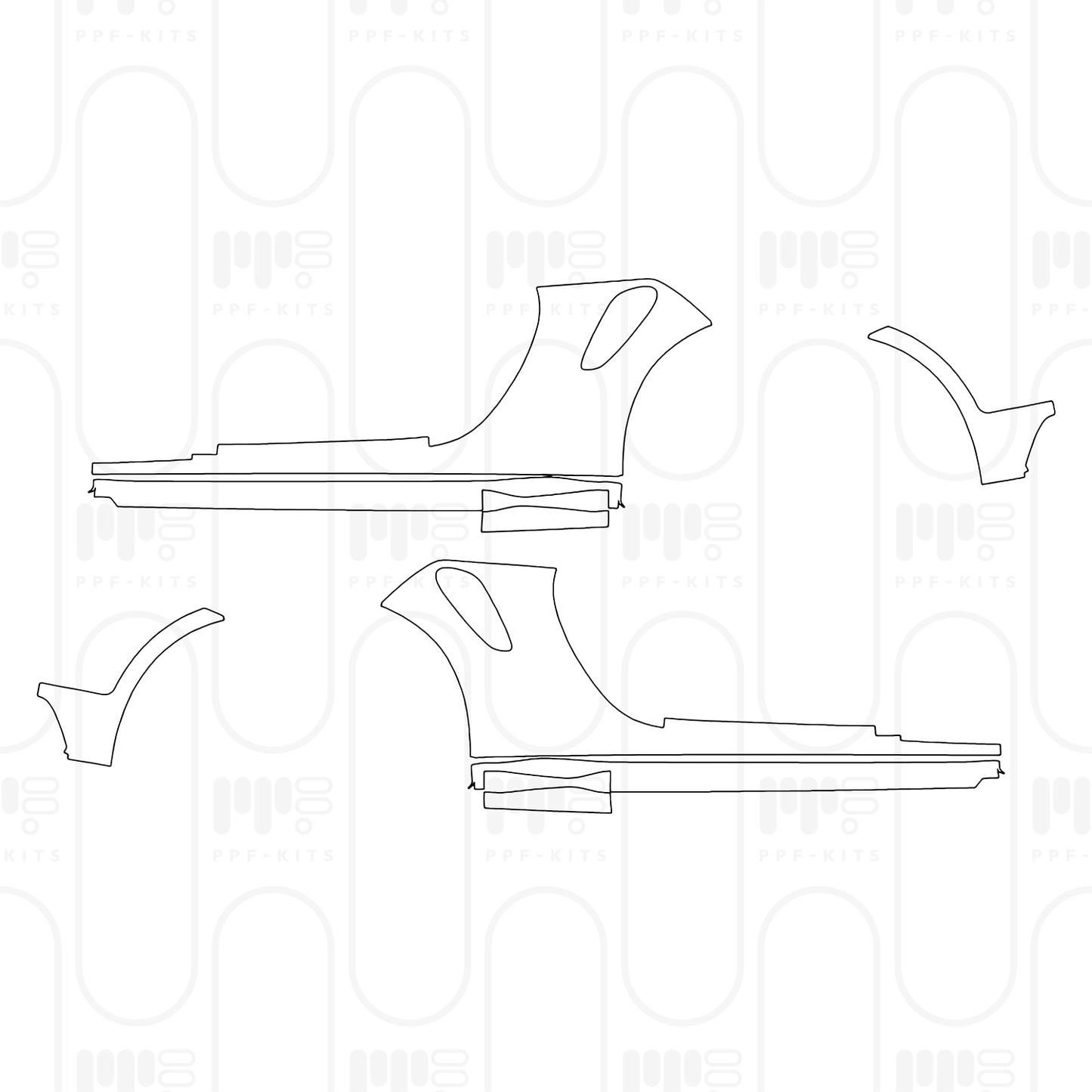 Voorgesneden PPF Porsche 911 Turbo S Cabriolet 2026