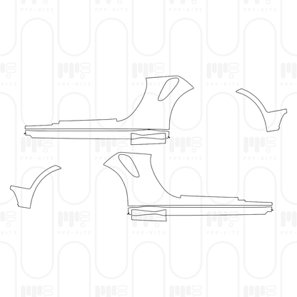 Voorgesneden PPF Porsche 911 Turbo S Cabriolet 2026