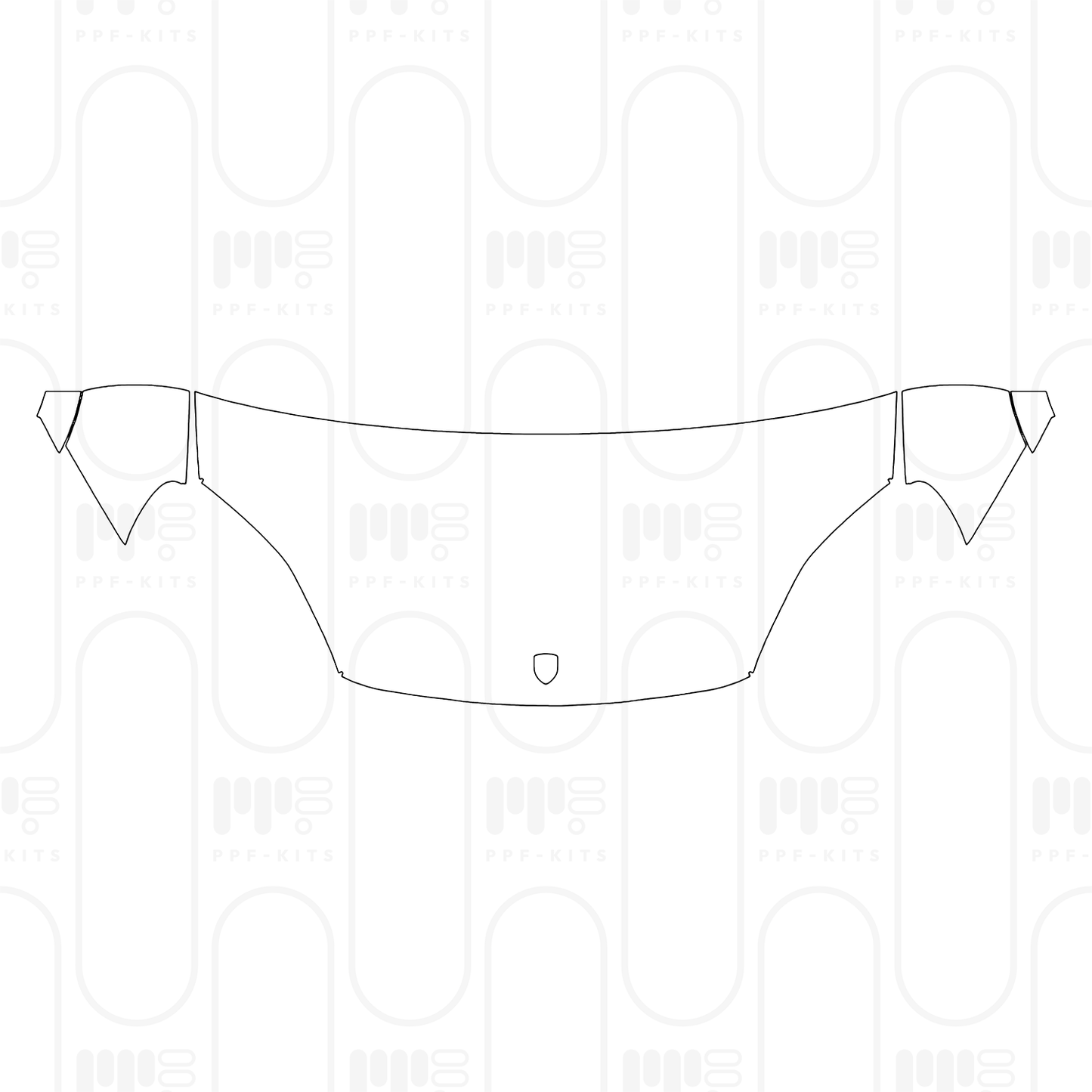 Voorgesneden PPF Porsche Cayenne Coupe Cayenne E-Hybrid Coupe 2026