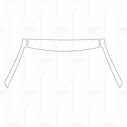 Voorgesneden PPF Porsche Cayenne Coupe Cayenne E-Hybrid Coupe 2026