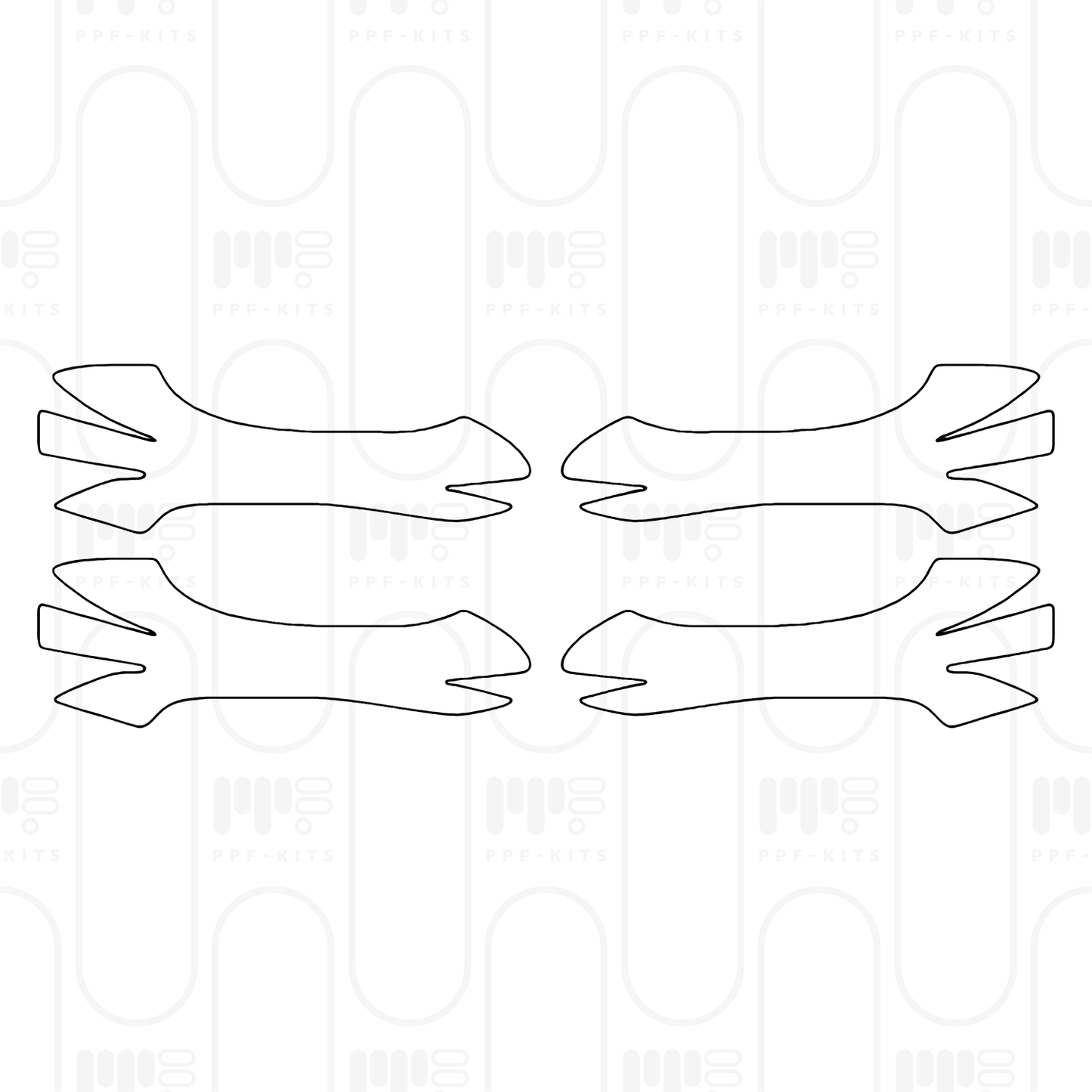 Voorgesneden PPF Porsche Cayenne Coupe Cayenne E-Hybrid Coupe 2026