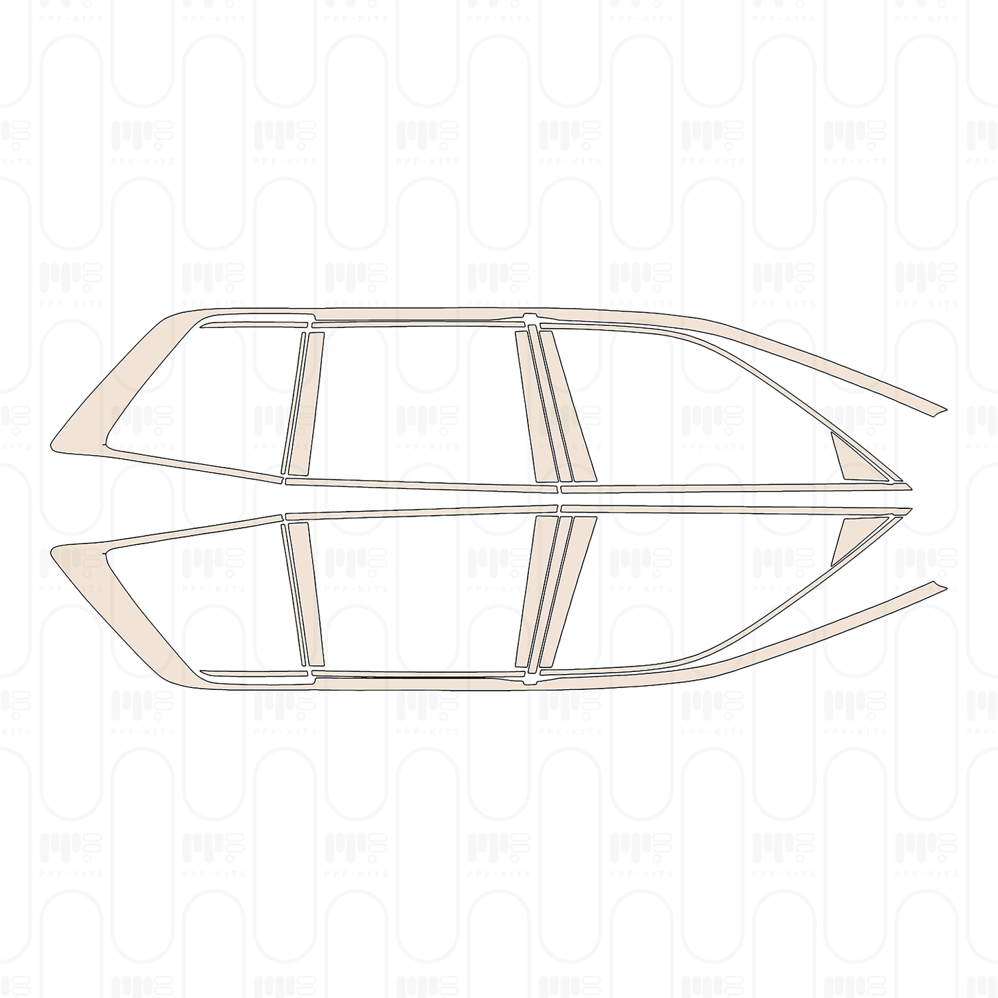 Voorgesneden PPF Rolls-Royce Cullinan Series II Black Badge 2025