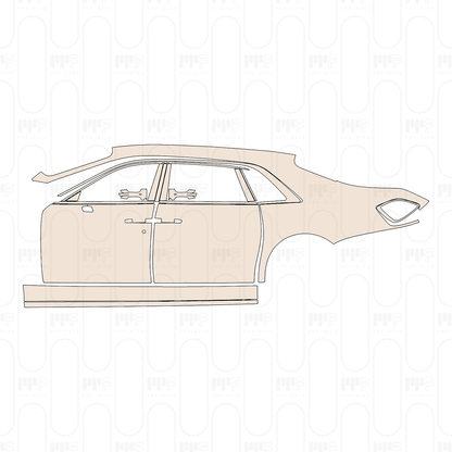 Voorgesneden PPF Rolls-Royce Ghost Extended Wheelbase 2025