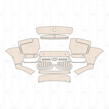 Voorgesneden PPF Rolls-Royce Cullinan Series II Black Badge 2025