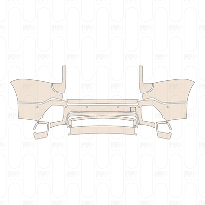 Voorgesneden PPF Rolls-Royce Cullinan Series II Black Badge 2025