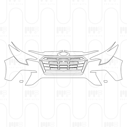 Voorgesneden PPF Subaru Ascent (US) Premium 2025