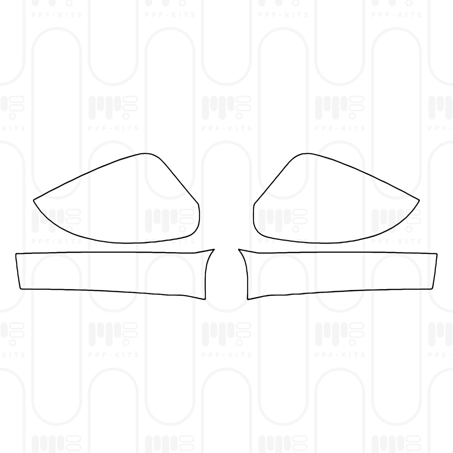 Voorgesneden PPF Subaru Ascent (US) Premium 2025