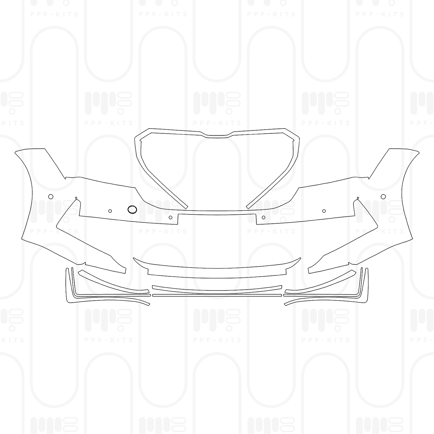 Pre-Cut PPF Skoda Superb (EU) Estate L&K 2025