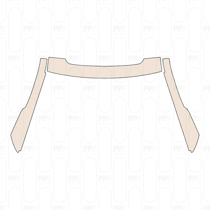 A-Pillar+Roof (front) with sunroof