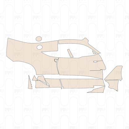 (right) Door+Side Skirt+Rear Fender