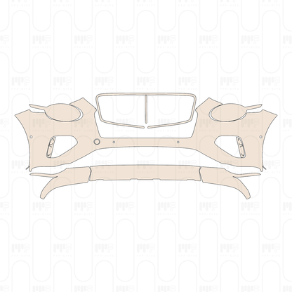 Bumper+Headlamp with 4 PDC (Parking Sensors)
