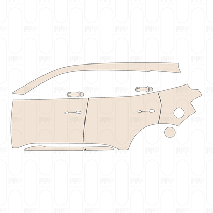 (left) Door+Rear Fender+Side Skirt