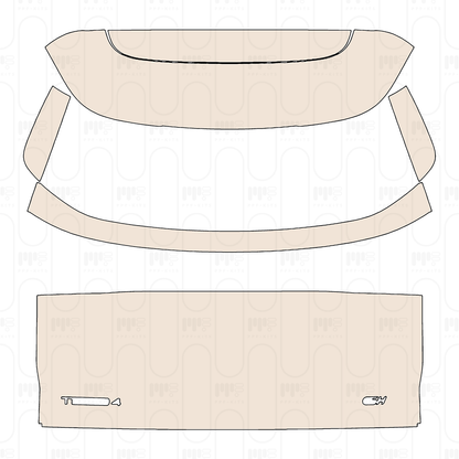 Trunk Lid with "TIGGO 4" & "CSH" Emblems