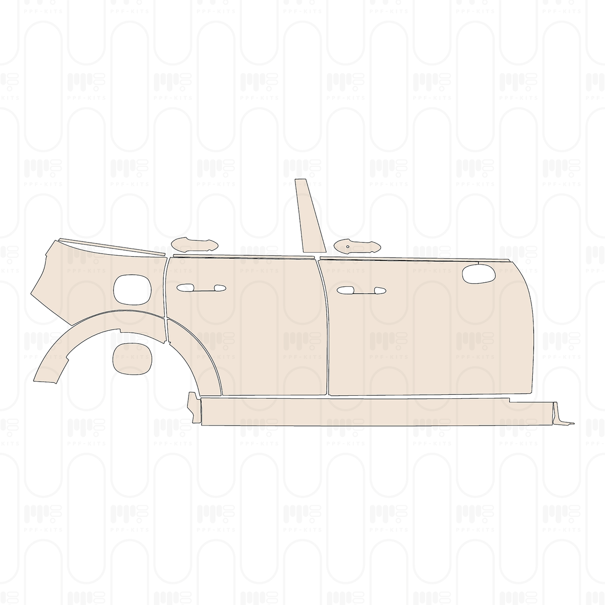 (right) Door+Rear Fender