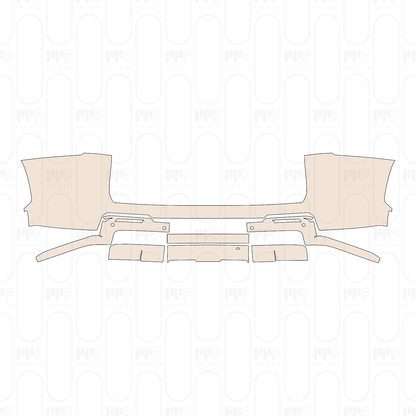 Rear Bumper with Mudguards