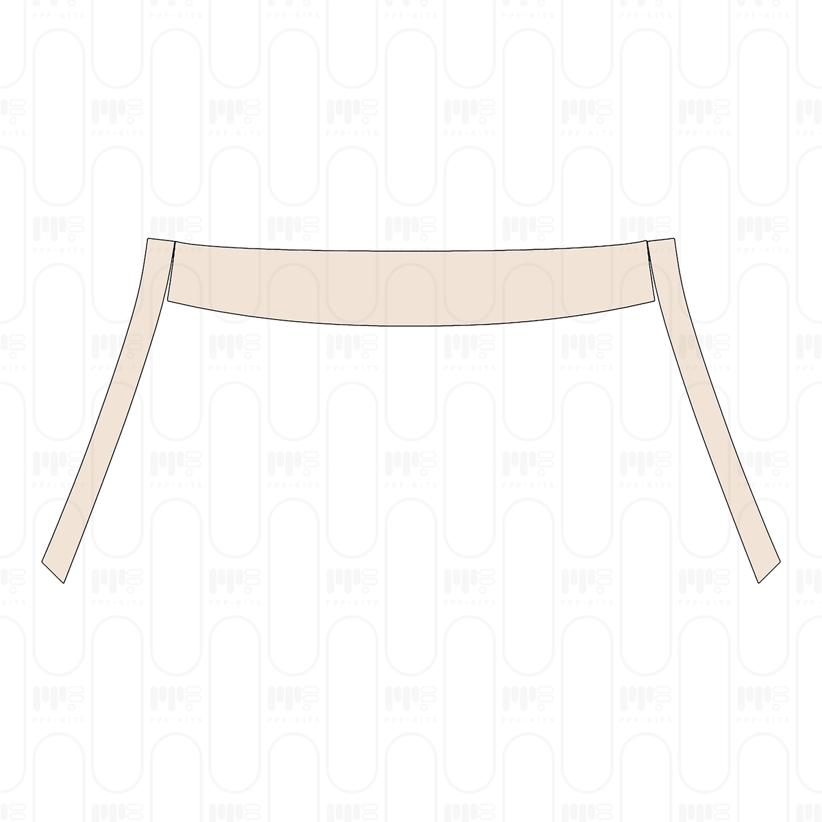 A-Pillar+Roof (front) without sunroof