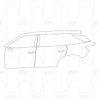 Pre-Cut PPF Skoda Kodiaq L&K (EU) 2025