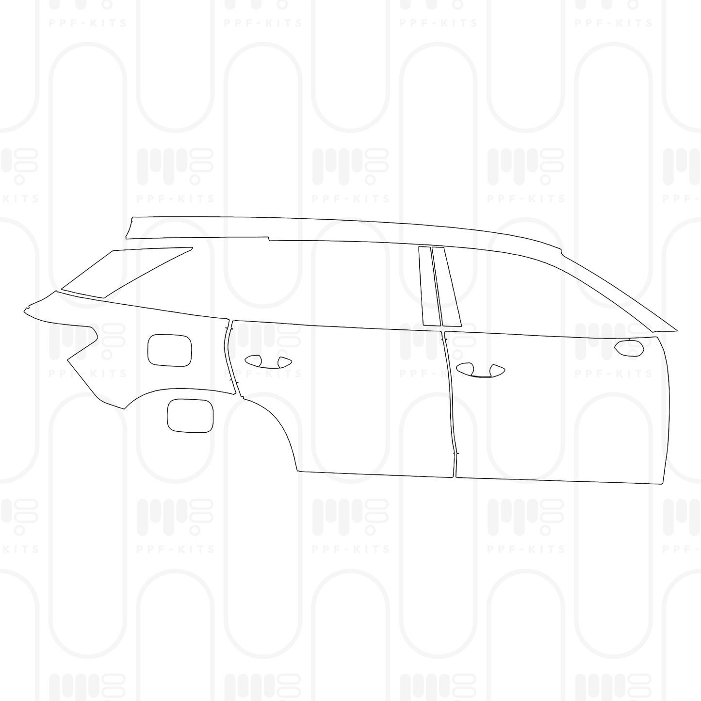 Pre-Cut PPF Skoda Kodiaq L&K (EU) 2025