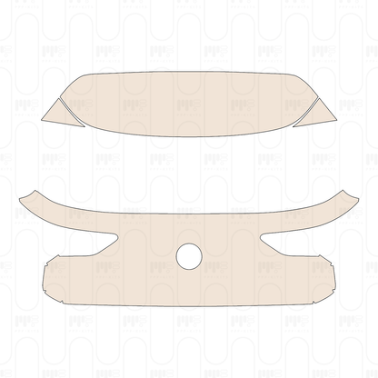 Trunk Lid without Emblem