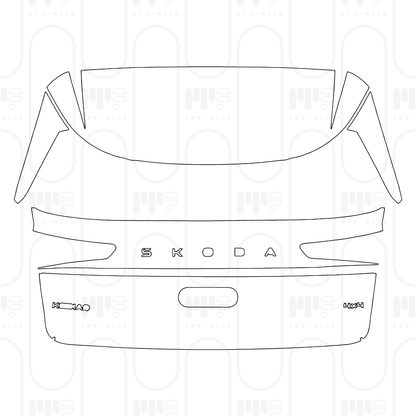 Pre-Cut PPF Skoda Kodiaq Sport Line (EU) 2025