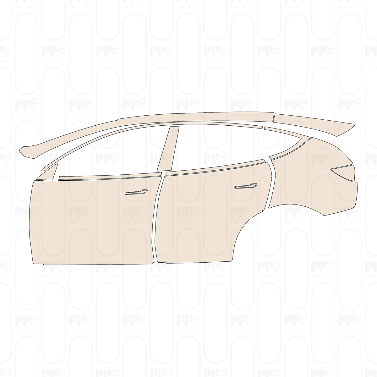 (left) Door+Rear Fender