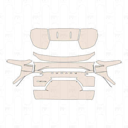 Trunk Lid with "SUBARU" & "SOLTERRA" Emblems