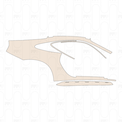 (right) Rear Fender with roof rack
