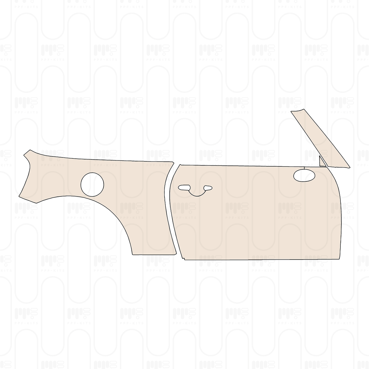 (right) Door+Rear Fender
