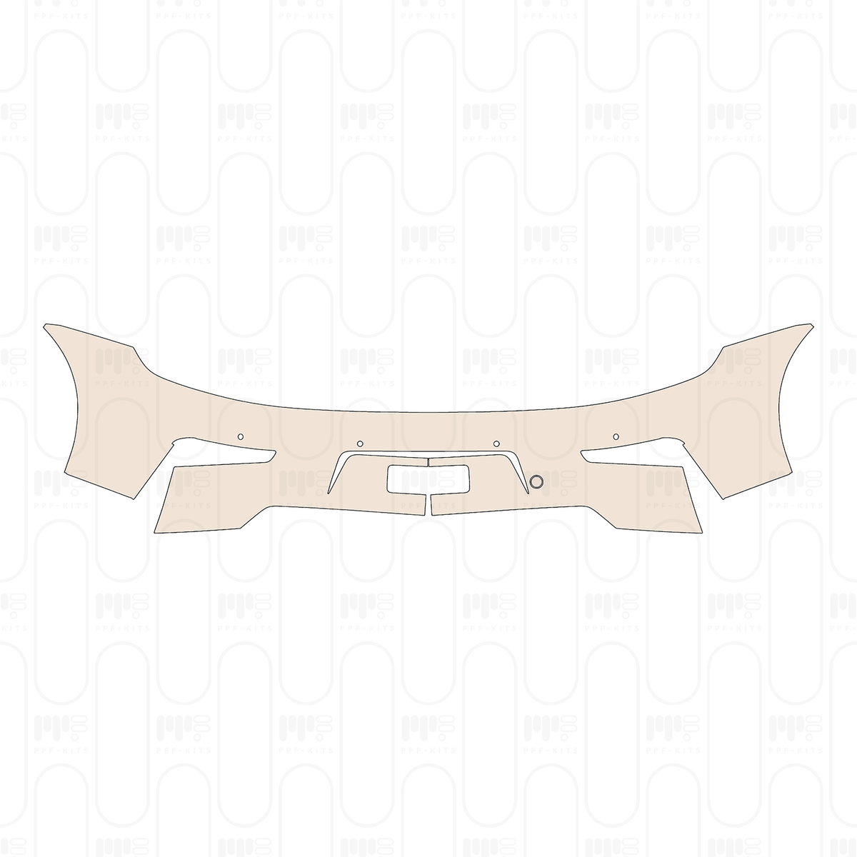 Rear Bumper with 4 PDC (Parking Sensors)