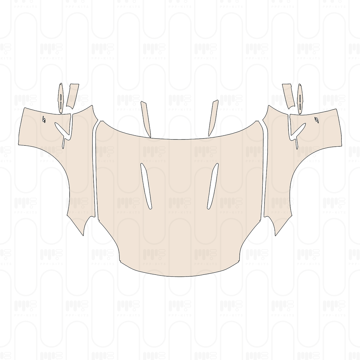Hood+Fender One-piece design