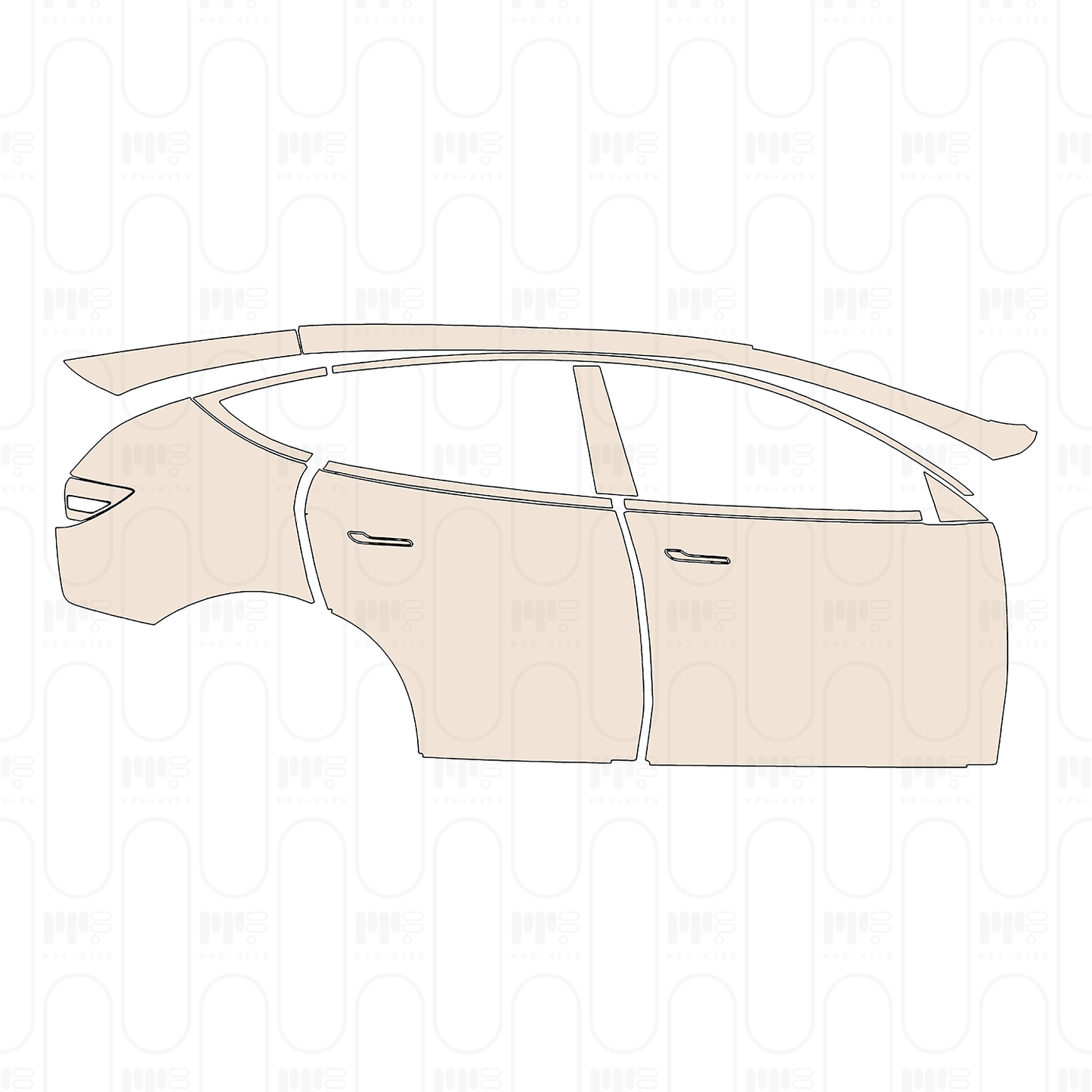 Voorgesneden PPF Tesla Model Y (Juniper) Premium 2026