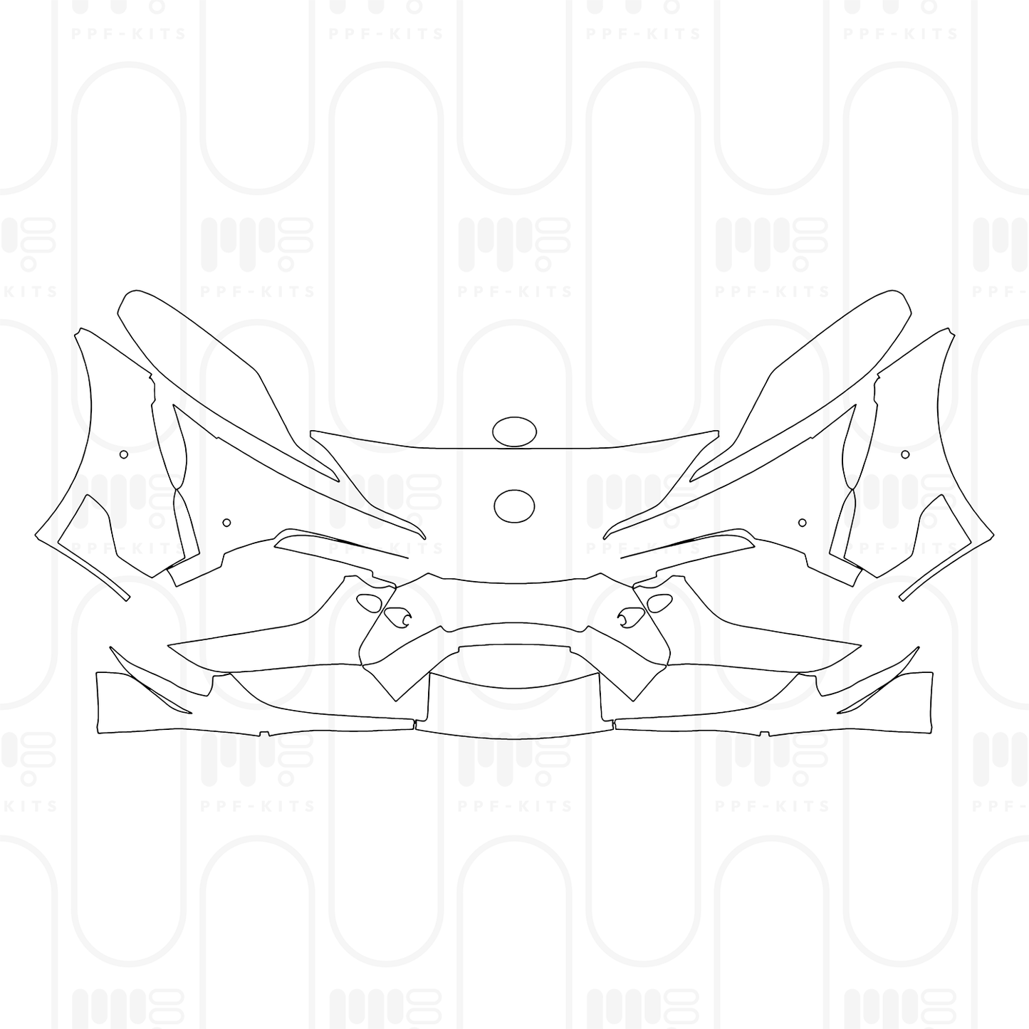 Voorgesneden PPF Toyota Supra 2025