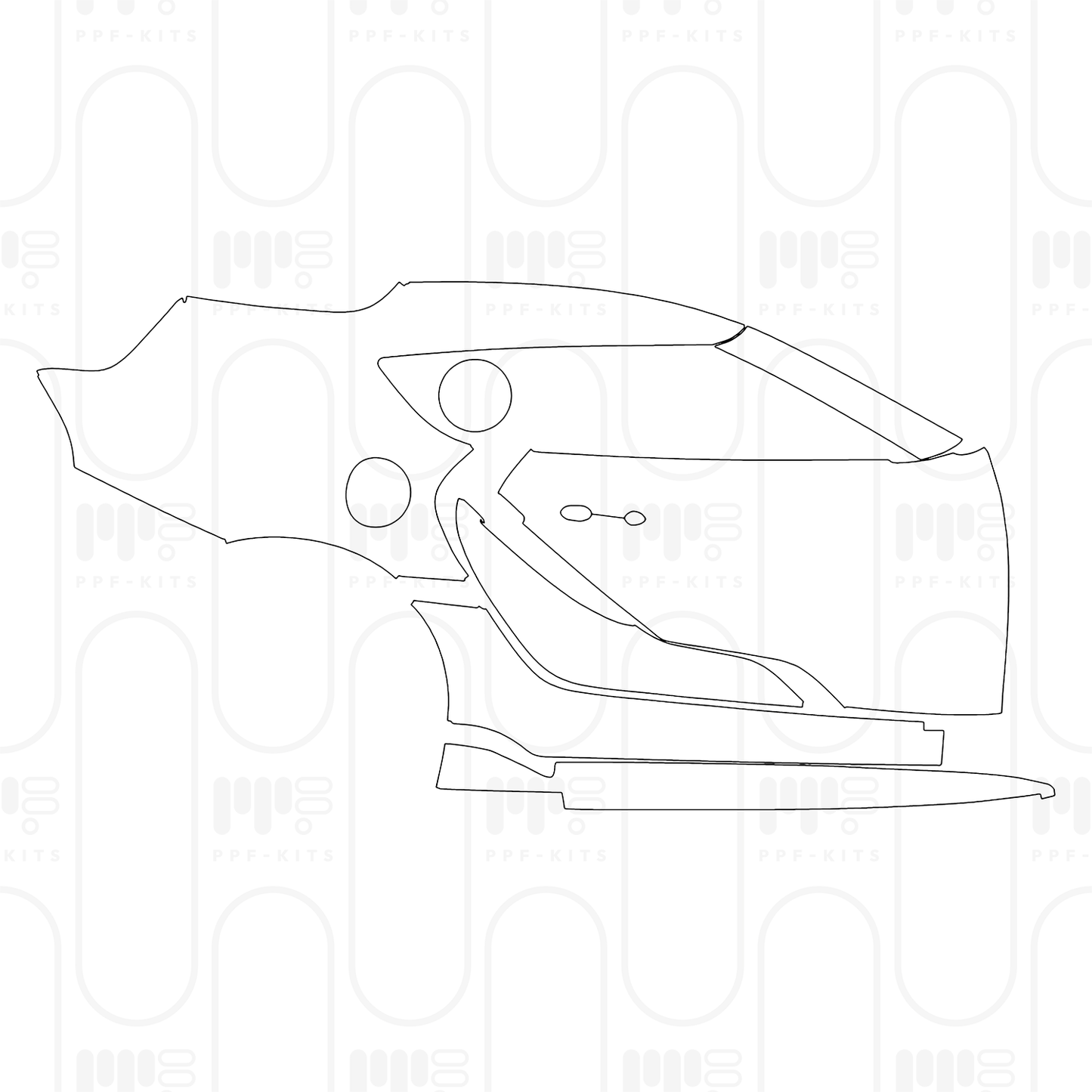 Voorgesneden PPF Toyota Supra 2025