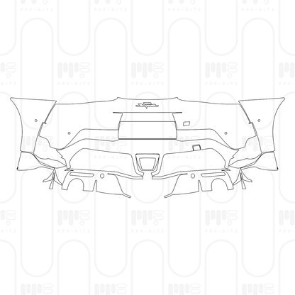 Voorgesneden PPF Toyota Supra 2025