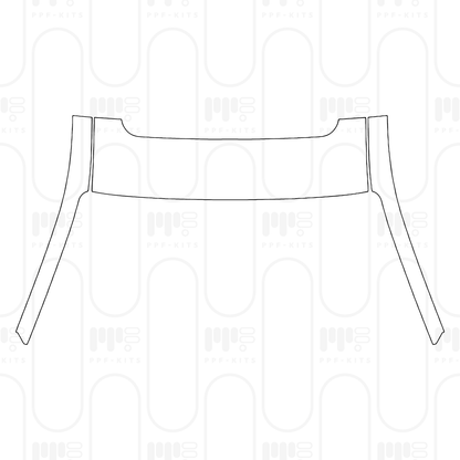 Voorgesneden PPF Toyota Tacoma Double Cab TRD Pro 2026