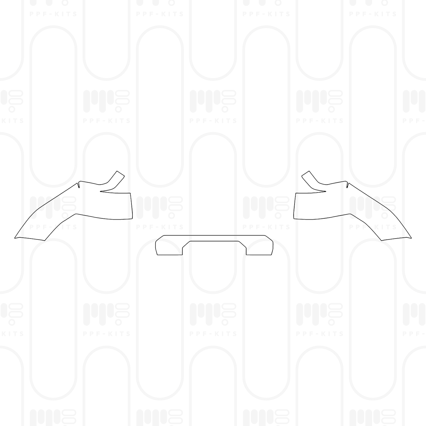 Voorgesneden PPF Toyota Tacoma Double Cab TRD Pro 2026