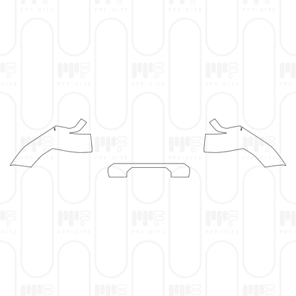 Voorgesneden PPF Toyota Tacoma Double Cab TRD Pro 2026