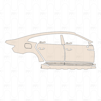 Voorgesneden PPF Volkswagen CC Sedan 2025