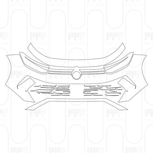 Voorgesneden PPF Volkswagen Tayron L (CN) Base 2026