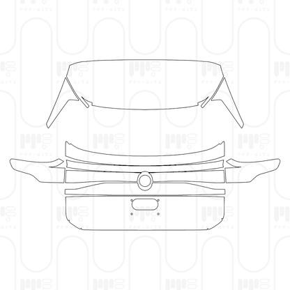Voorgesneden PPF Volkswagen Tayron R-line 2025